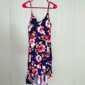 XHILERATION Floral Dress Flowy Fairy Whimsical
